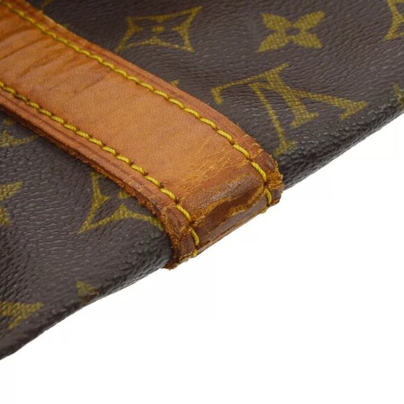 LOUIS VUITTON DUFFLE KEEPALL 50 TRAVEL HANDBAG MONOGRAM - Picture 4 of 11